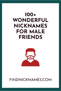 Nicknames for Male Friends