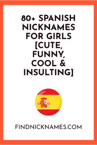 Spanish nicknames for girls