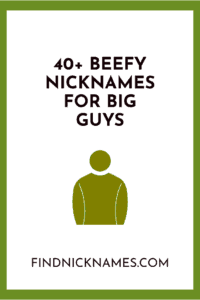 nicknames for big guys
