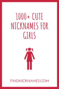 Are your for cute what girlfriend nicknames 400+ Cute