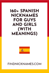 Spanish nicknames for loved ones