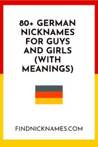 89 German Nicknames For Guys And Girls With Meanings Find