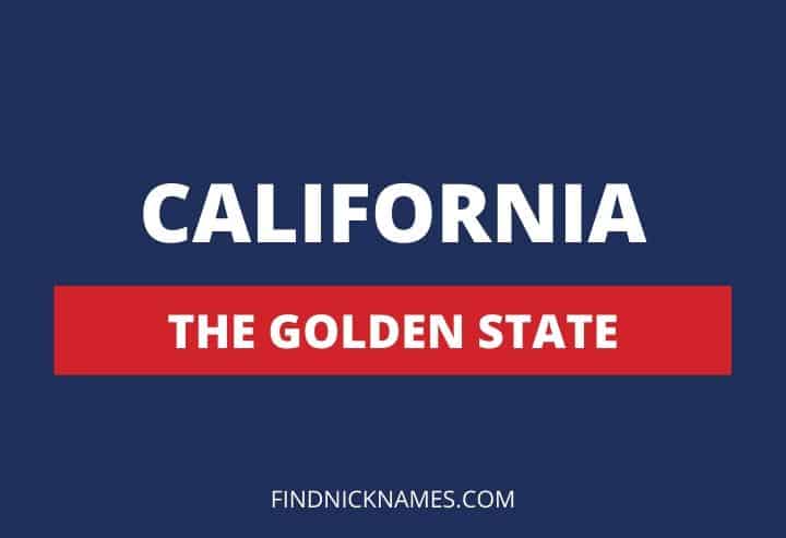 California Nicknames