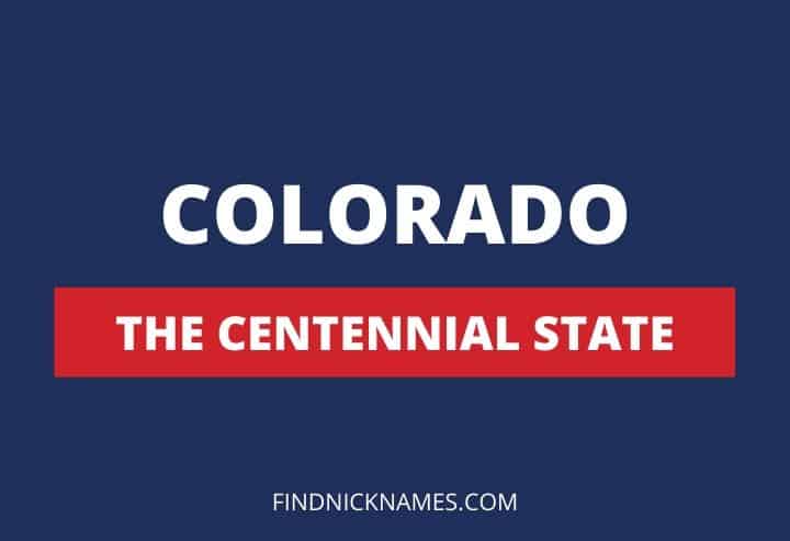 Colorado Nicknames