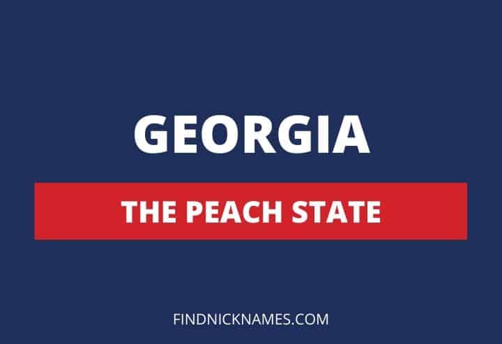 Georgia Nicknames