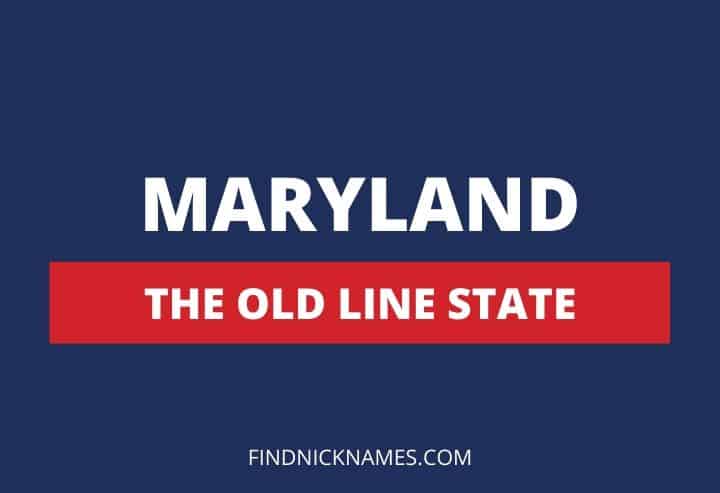 Maryland Nicknames