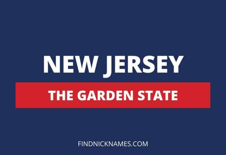 New Jersey Nicknames