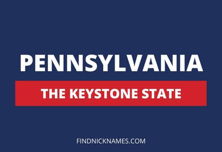 Pennsylvania Nicknames