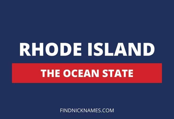 Rhode Island Nicknames