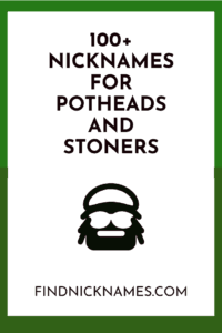 Nicknames for Pothead