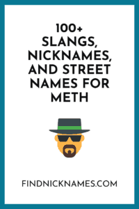 street names for meth