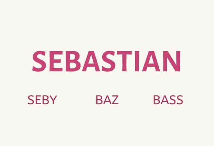 85 Awesome Nicknames For Sebastian Find Nicknames