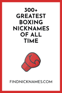 fighter nickname