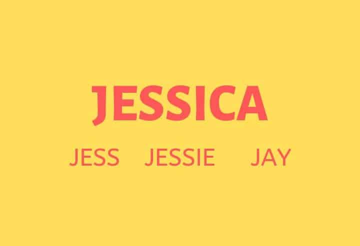 67 Beautiful Nicknames For Jessica Find Nicknames