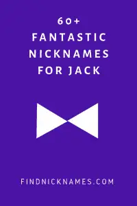 Jack nicknames