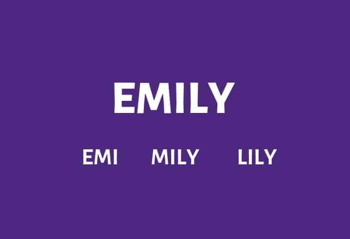 50 Adorable Nicknames For Emily Find Nicknames