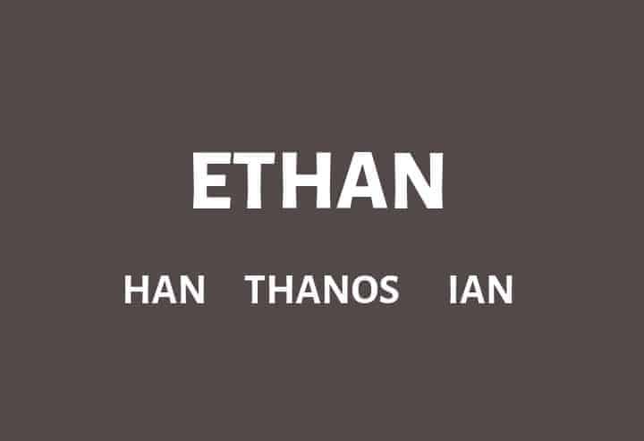 Nicknames For Ethan