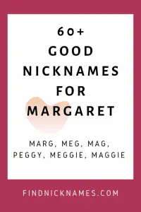 Margaret Nicknames