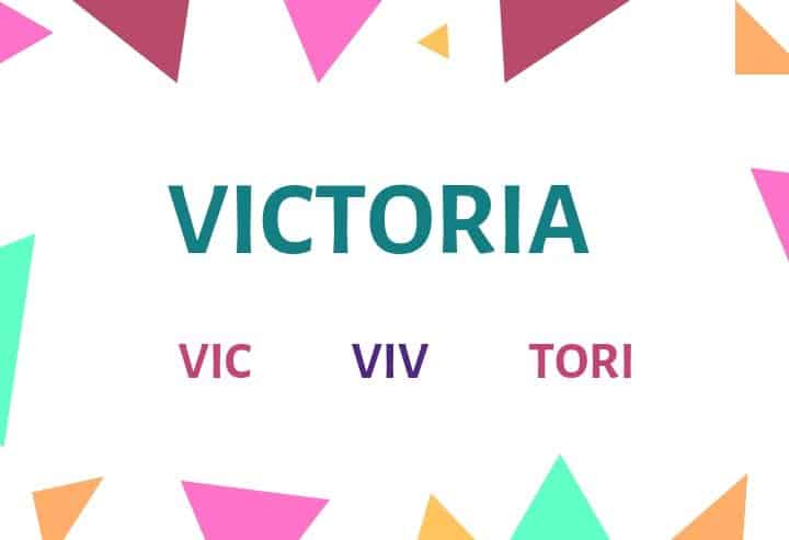 Nicknames for Victoria