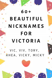 Victoria Nicknames