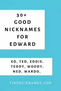 Edward Nicknames