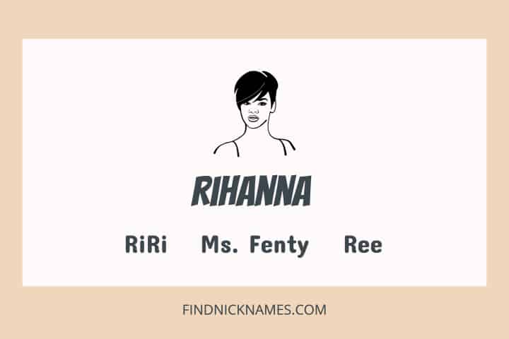Nicknames for Rihanna