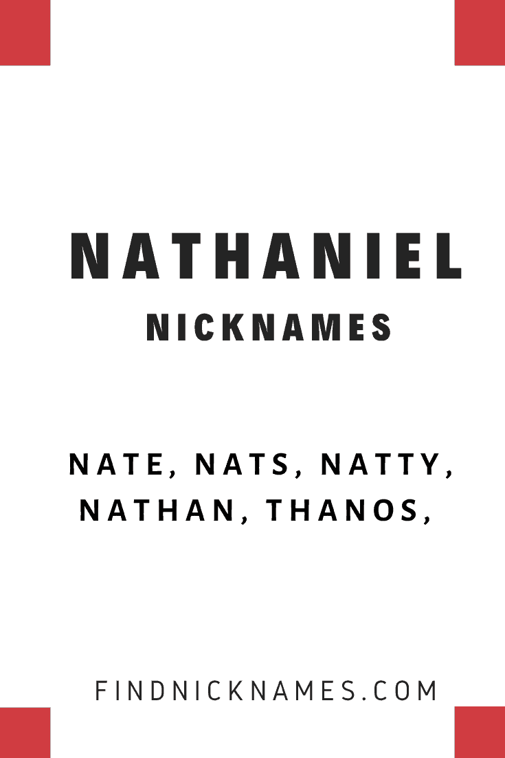 30+ Wonderful Nicknames for Nathan or Nathaniel — Find Nicknames