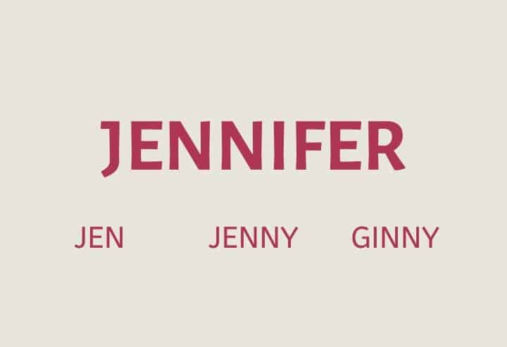 30 Awesome Nicknames For Jennifer Find Nicknames