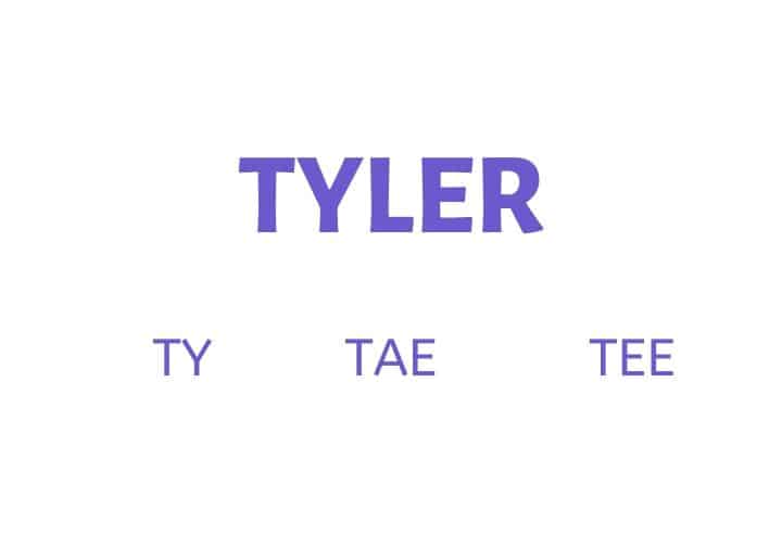 Nicknames for Tyler