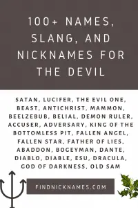 Satan Names