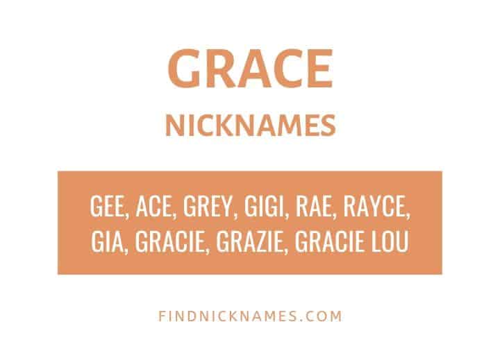 Puns for the name grace