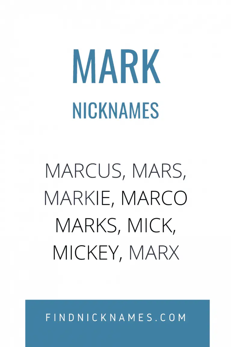 40+ Popular Nicknames for Mark — Find Nicknames