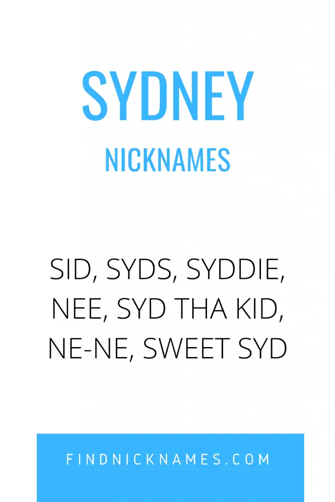 40+ Creative Nicknames for Sydney — Find Nicknames