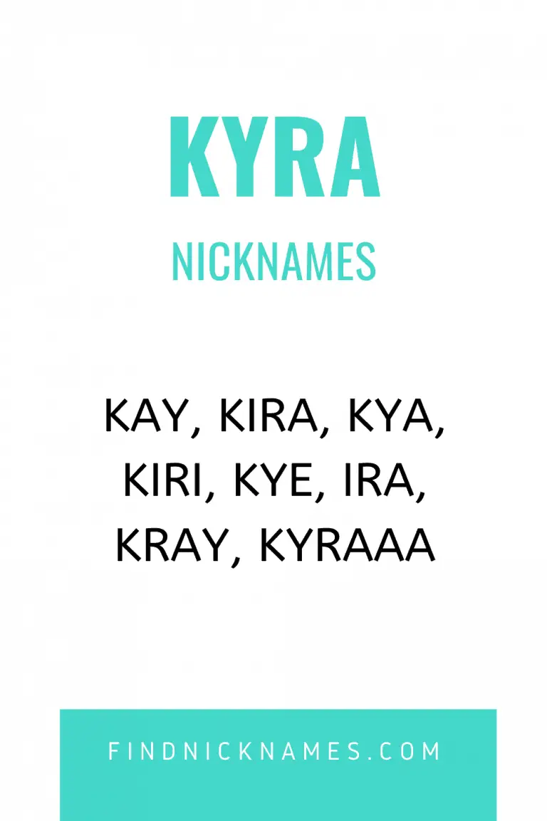 30+ Creative Nicknames for Kyra — Find Nicknames