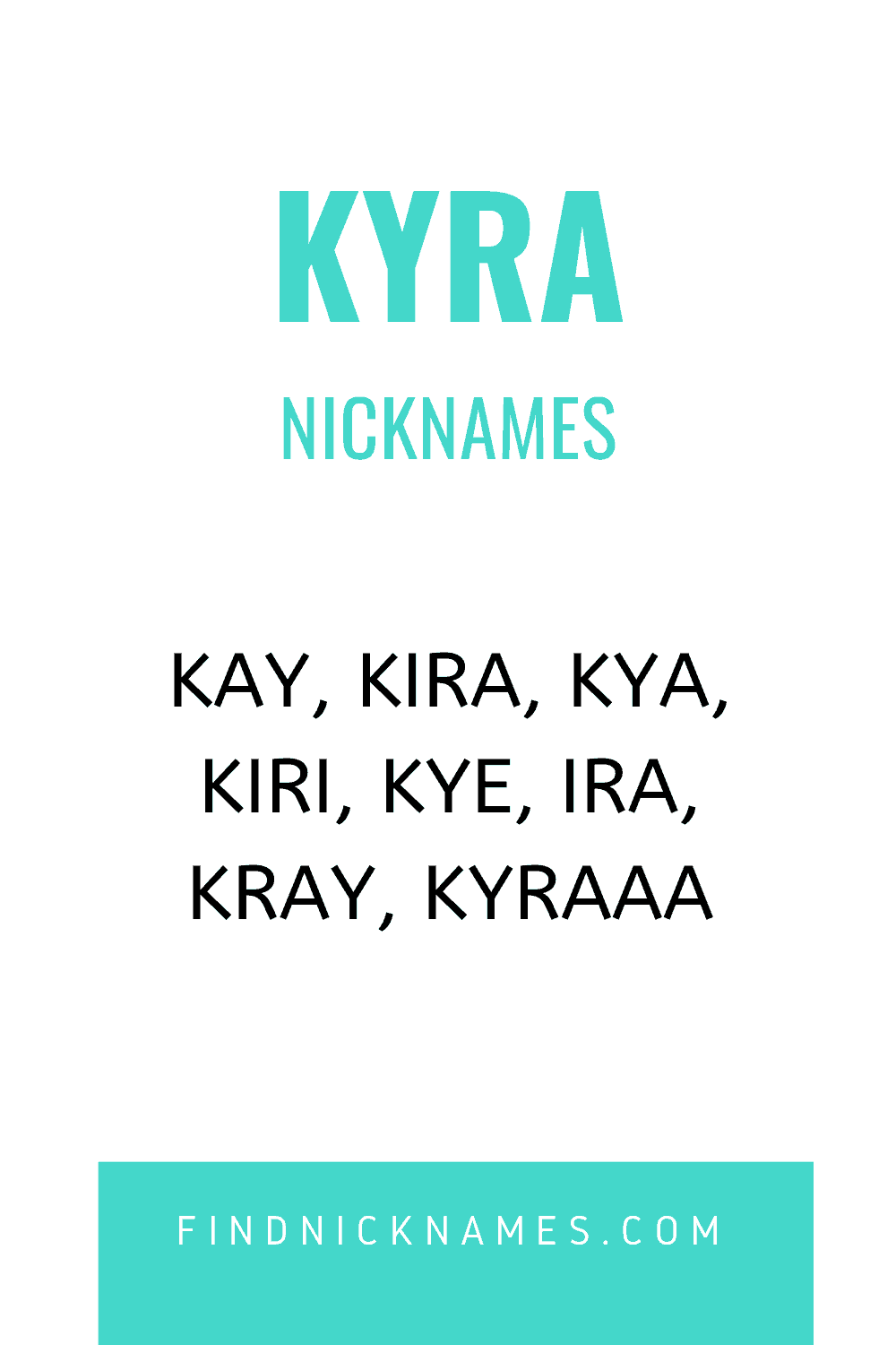 30+ Creative Nicknames for Kyra — Find Nicknames