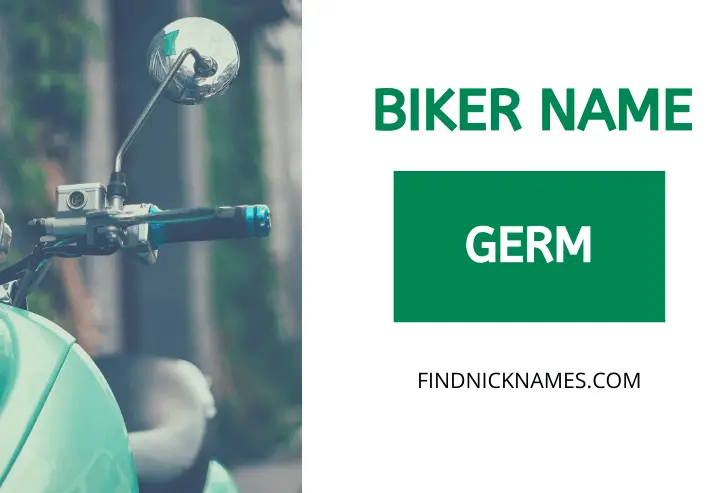 Biker Names Starting With G