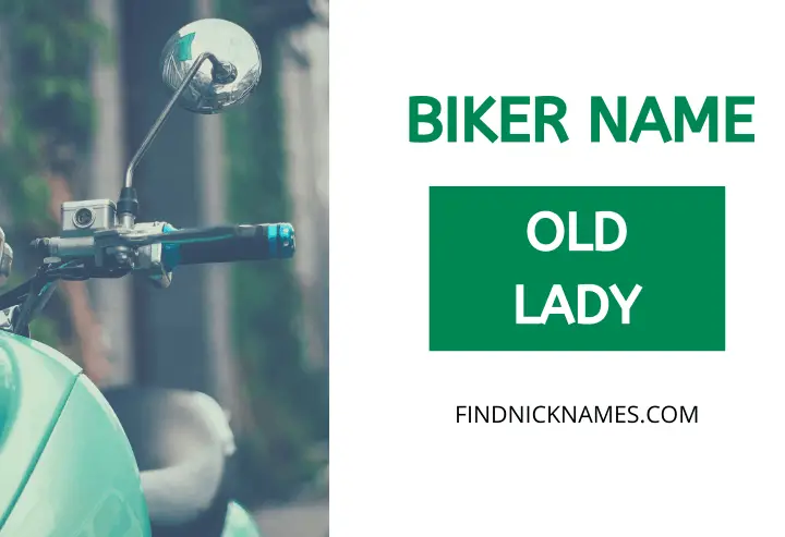 Biker Names Starting With O
