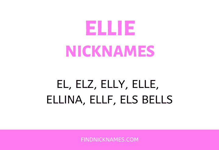 Nicknames for Ellie