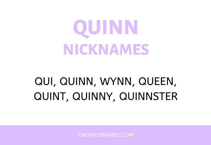 Nicknames for Quinn